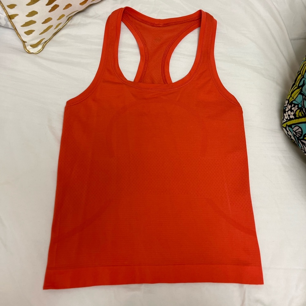 Lululemon race length swiftly tank tops